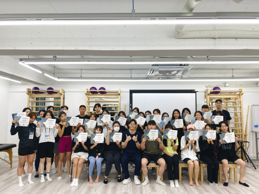 서울 26차 SAP 슈로스운동지도사 Step1 Basic 과정이 8/27 마무리되었습니다!