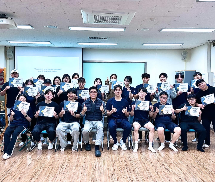 강원대 30차 슈로스운동지도사 Step1 과정이 10/20 마무리되었습니다!